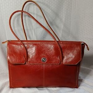 Brown Satchel, Wilson's Leather New